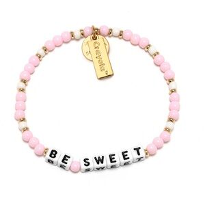 Crayola® x The Little Words Project | “Be Sweet" Beaded Stretch Bracelet